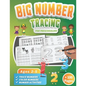 Big Number Tracing Book for Preschoolers: A Learn to Write Workbook to Practice Number Handwriting for Kids Ages 2-5 Trace Big Numbers from 1-20, Coun - Paperback
