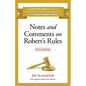 Notes and Comments on Robert's Rules, Fifth Edition - Paperback