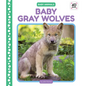 Baby Gray Wolves - Library Binding