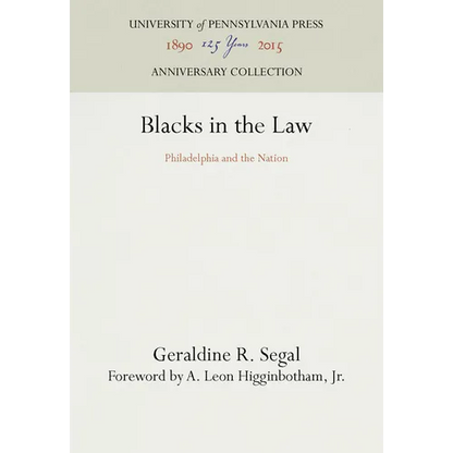 Blacks in the Law - Hardcover