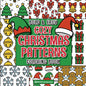 Bold & Easy Cozy Christmas Patterns Coloring Book: Cute & Festive Fun Large Print Pattern Stress Relief Coloring - Paperback