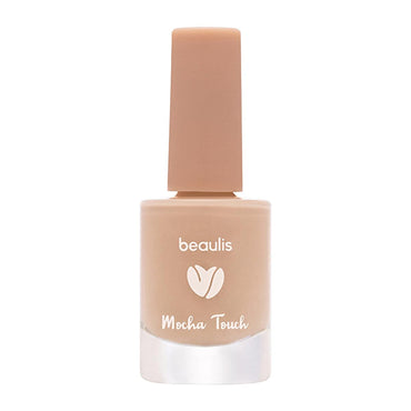 Beaulis Mocha Touch: Long-Lasting Safari Nail Polish - Rich Color, Trendy Brown Nail Color, One-Stroke Application - Fashion Nail Polish