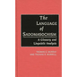 The Language of Sadomasochism: A Glossary and Linguistic Analysis - Hardcover