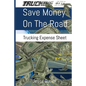 Save Money on the Road: Trucking Expense Spreadsheet - Paperback
