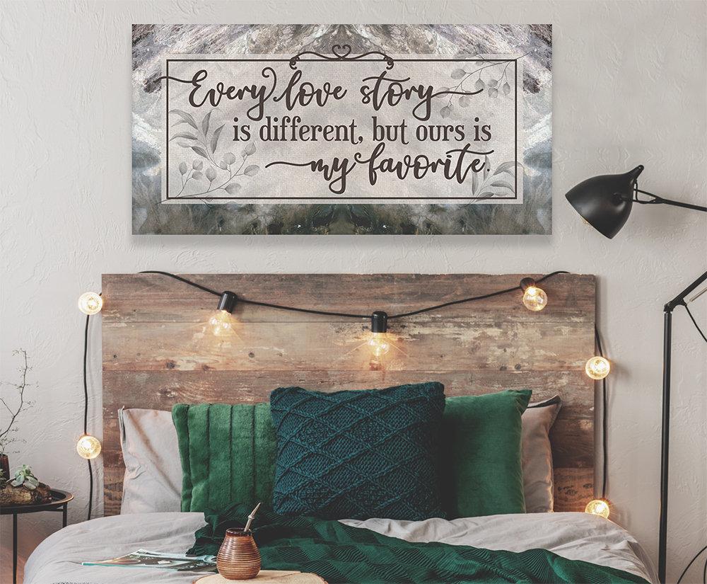 Every Love Story Is Beautiful - Canvas