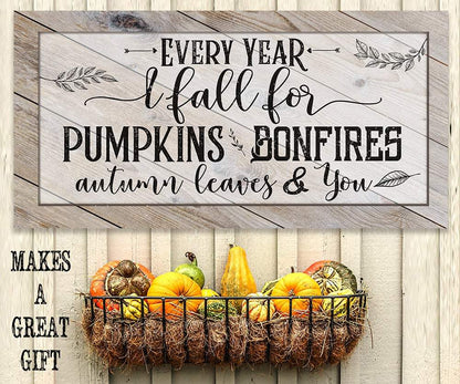 Every Year I Fall For - Canvas