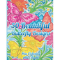 50 Beautiful Butterfly Designs Coloring Book - Paperback