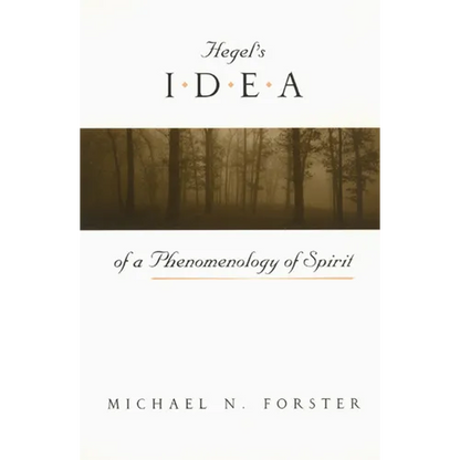 Hegel's Idea of a Phenomenology of Spirit - Paperback