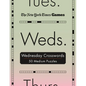 New York Times Games Wednesday Crosswords: 50 Medium Puzzles - Spiral