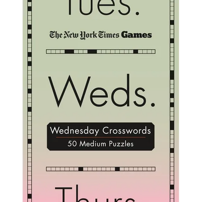 New York Times Games Wednesday Crosswords: 50 Medium Puzzles - Spiral