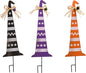 Witch Hat Lawn Stake Orange
