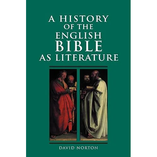 A History of the English Bible as Literature - Hardcover