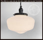 Schoolhouse Heritage Pendant Light |9"|
