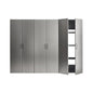 Extra Large Heavy-Duty 96-Inch Garage Cabinet Storage Set With Soft-Close Doors And Adjustable Shelves (SAK74369)