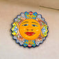 Extra Large Talavera Sun Wall Art | Handmade Mexican Decor