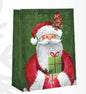 Country Christmas Gift Bag - Large - Santa Ho Ho Ho