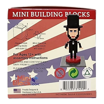 Mini Building Blocks - Abraham Lincoln