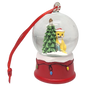 Charming Kitty Snow Globe Ornament - Ginger Cat