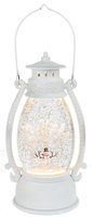 LED Light Up Shimmer Snowman Lantern