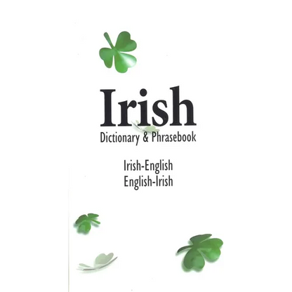 Irish-English English-Irish Dictionary & Phrasebook - Paperback