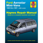 Ford Aerostar Mini-Vans 1986-97 - Paperback