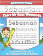 Sebastian Letter Tracing for Kids Trace my Name Workbook: Tracing Books for Kids ages 3 - 5 Pre-K & Kindergarten Practice Workbook - Paperback