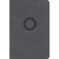 NASB Large Print Compact Reference Bible, Charcoal Leathertouch - Imitation Leather