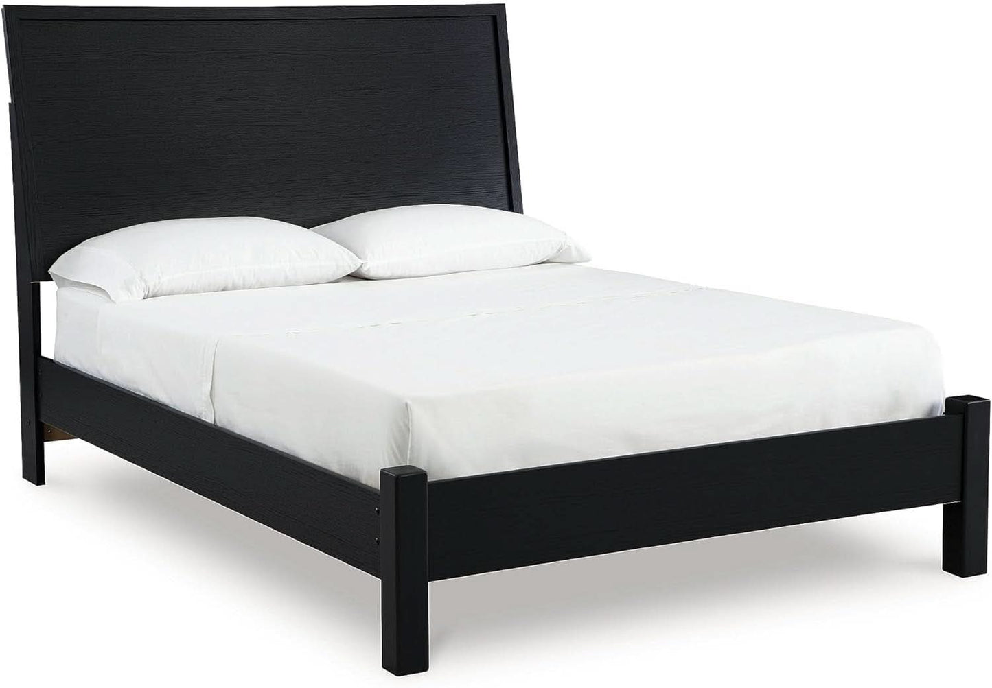 Modern Black Queen Panel Headboard for Stylish Bedrooms