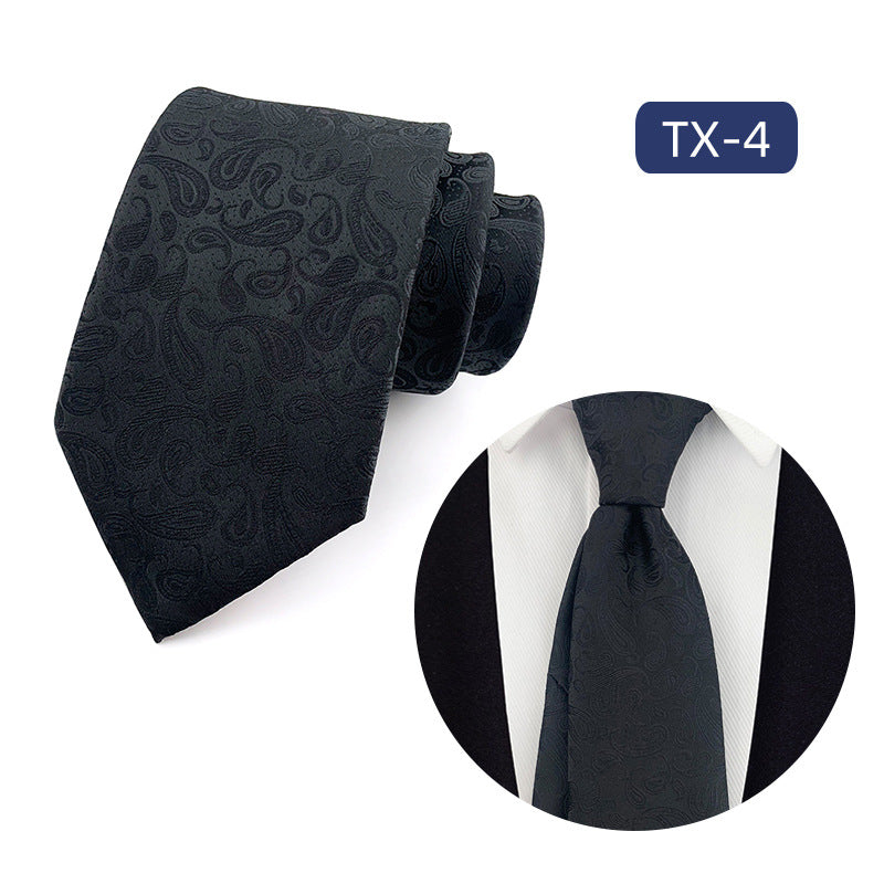 Mens Jacquard Woven Business-casual Tie