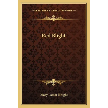 Red Blight - Paperback