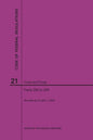 Code of Federal Regulations Title 21, Food and Drugs, Parts 200-299, 2020 - Paperback