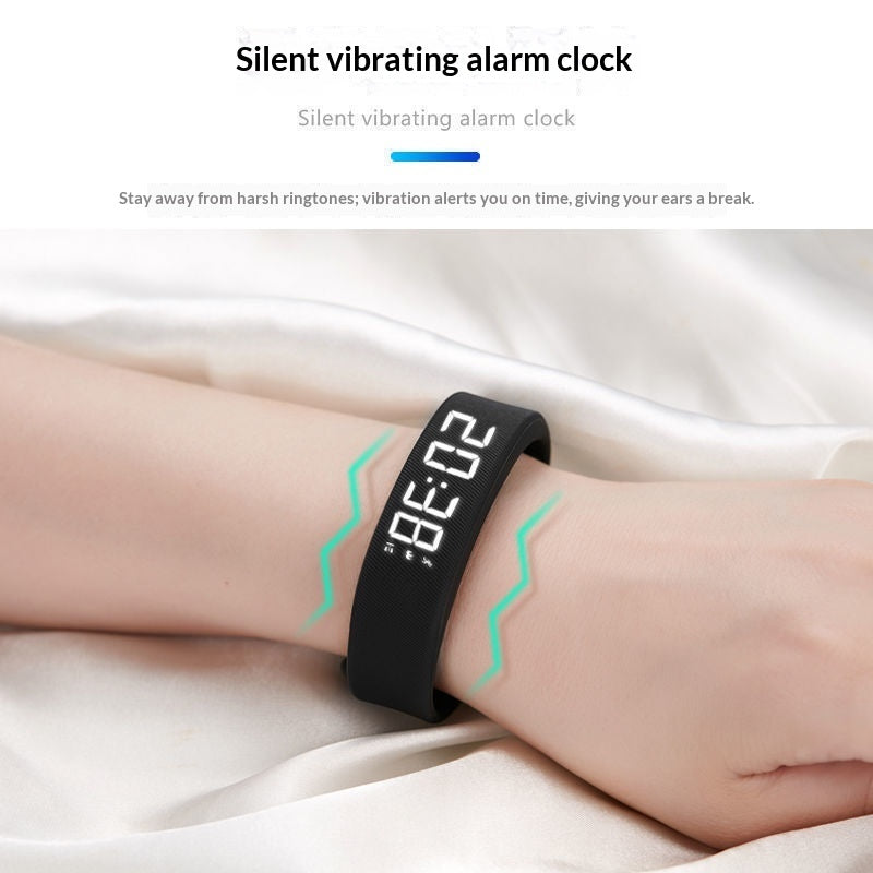 Alarm Watch For Male Students Simple Style Sporty Multi-function