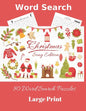 Word Search: Christmas Song Edition 80 Word Search Puzzles Large Print - Paperback