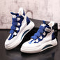 Fashionable Color Blocking High Profile Shoes For Men