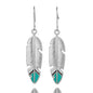 Exaggerated Personalized Large Leaves Enamel Earrings