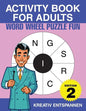 Activity Book for Adults - Word Wheel Puzzle Fun Edition 2 - Paperback