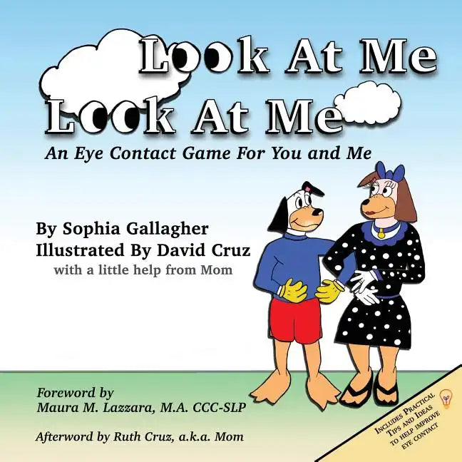 Look At Me Look At Me: An Eye Contact Game For You and Me - Paperback