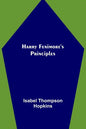 Harry Fenimore's Principles - Paperback