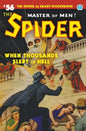 The Spider #56: When Thousands Slept in Hell - Paperback
