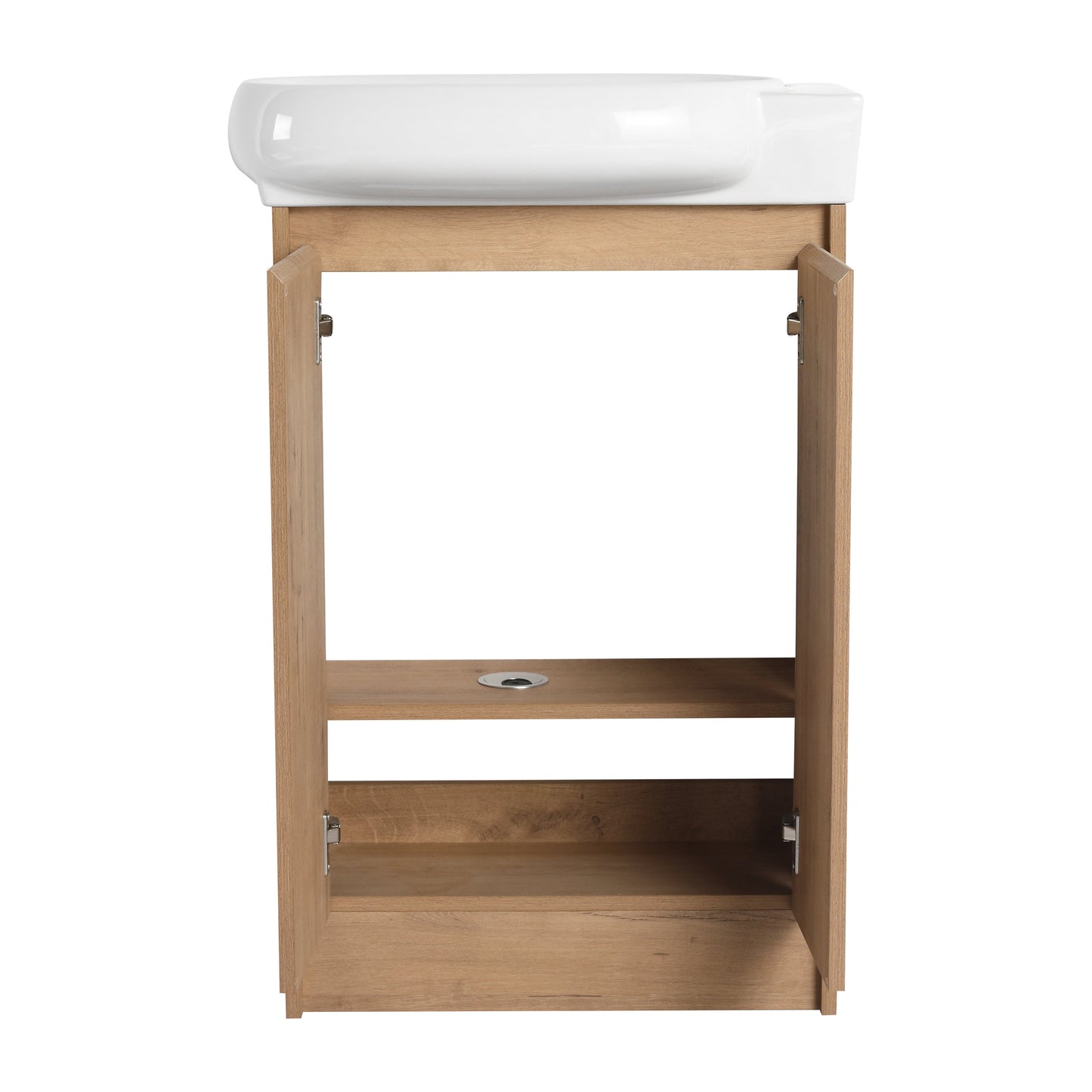 23' Freestanding Bathroom Vanity with Sink, Soft Close Doors