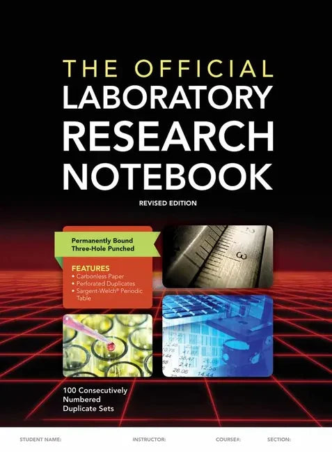 The Official Laboratory Research Notebook (100 Duplicate Sets): . - Paperback