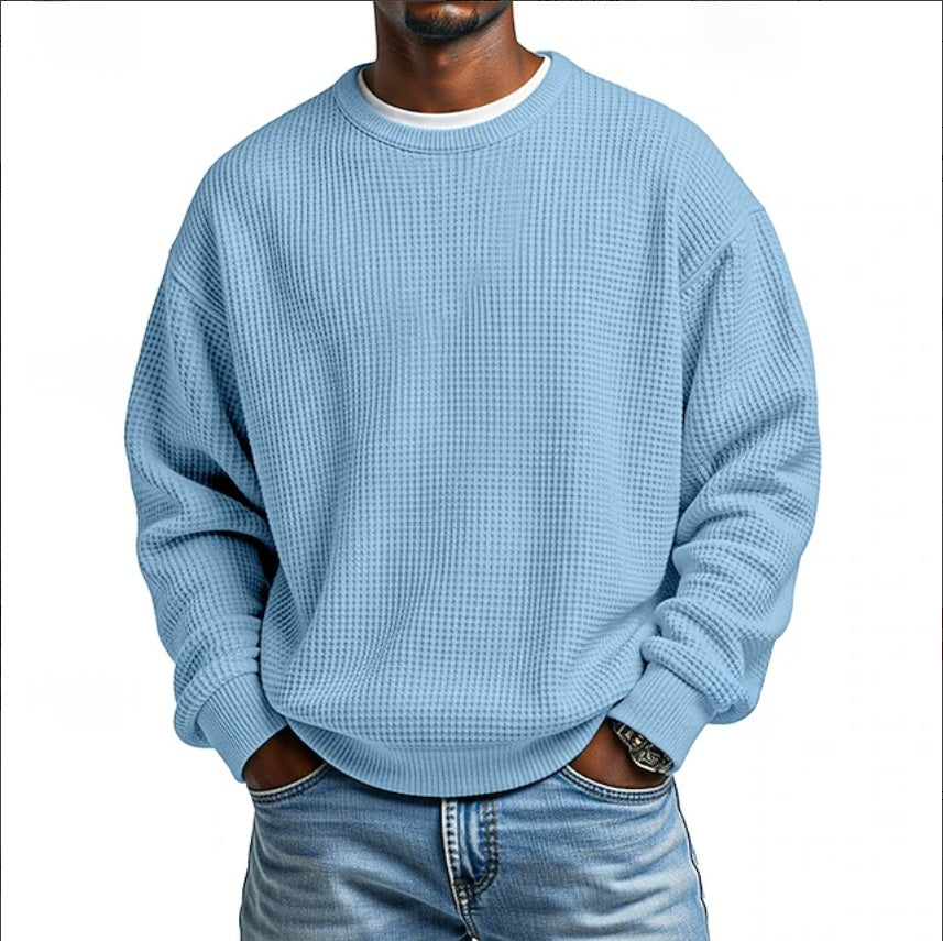 Mens Fashionable Simple And Relaxed Fit Sweatshirt
