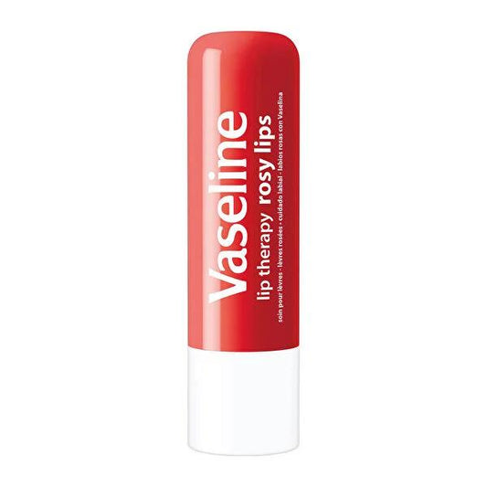 Vaseline Lip Therapy Rosy Lips Lip Care - 48 Hour Moisturizing Lip Balm for Dry, Chapped Lips - Non-Greasy, Natural Glow