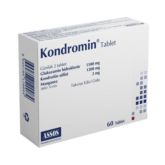 Kondromin - Glucosamine & Chondroitin Supplement for Joint Health Support - 60 Tablets