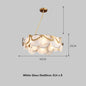Modern Minimalist Restaurant Table Bar Glass Chandelier