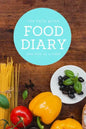 The Daily Grind Food Diary One Bite at a Time: Track Multiple Meals, Calories, Water Intake, Workouts and More - Paperback