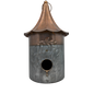 Rustic Metal Hanging Birdhouse
