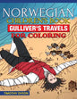 Norwegian Children's Book: Gulliver's Travels for Coloring - Paperback