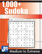 1000+ Sudoku: Medium, Hard, Expert and Extreme Puzzles for Adults - Paperback