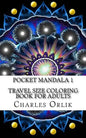 Pocket Mandala 1 - Travel Size Coloring Book for Adults - Paperback